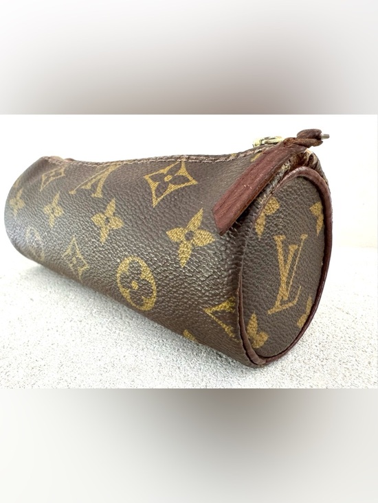 Louis Vuitton Handbags - LOUIS VUITTON Monogram Papillon Pouch Leather Lined Vintage